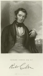 Porträt von Richard Cobden