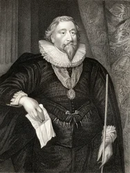 Porträt von Richard Weston, aus Lodges British Portraits, 1823