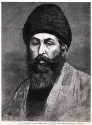 Porträt von Shir Ali Khan (1825-79) Emir von Afghanistan, 1878
