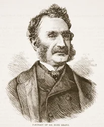 Porträt von Sir Hope Grant, Illustration aus Cassells Illustrierter Geschichte Englands