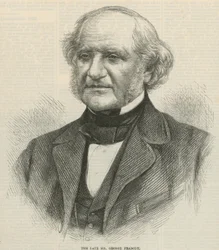 Porträt des verstorbenen Mr. George Peabody