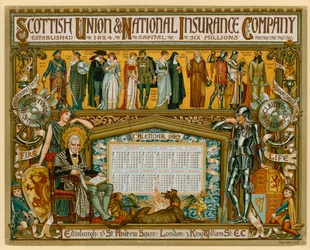 Plakat für Scottish Union & National Insurance Company