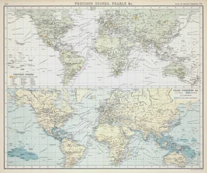 Edelsteine, Perlen usw.