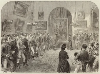 Präsentation an die Gräfin von Yarborough