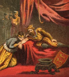 Prinz Edward und seine Frau