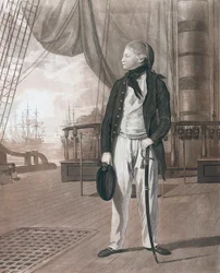 Prinz William Henry als Seekadett, später König William IV