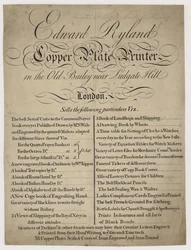 Drucker, Edward Ryland, Visitenkarte