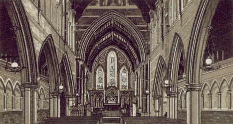 Privett Kirche, Innenraum