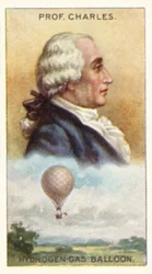 Professor Charles, Wasserstoff-Gasballon