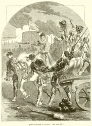 Königin Elizabeth in Tilbury