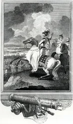 Königin Elisabeth im Lager von Tilbury, 1811