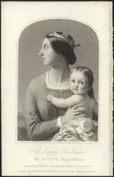 Königin Victoria und Prinzessin Helena