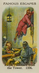 Ralph Flambard aus dem Turm, 1106