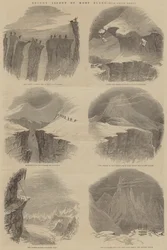 Jüngster Aufstieg des Mont Blanc (Stich)