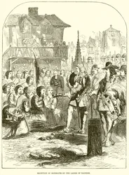 Empfang von Monmouth durch die Damen von Taunton