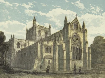 Ripon Kathedrale, Südostansicht