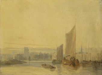 Flusslandschaft, Rouen