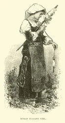 Römisches Bauernmädchen