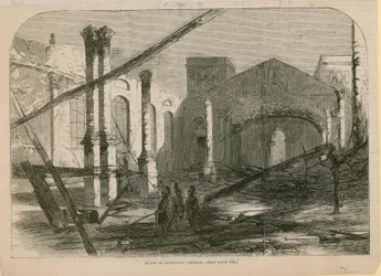 Ruinen der Limehouse Kirche