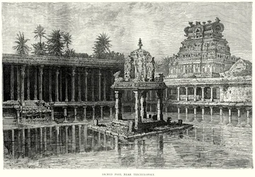 Heiliger Teich bei Trichinopoly