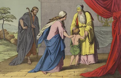 Samuel wird dem Herrn geweiht