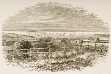 San Francisco im Jahr 1849, aus 