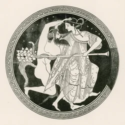 Satyr und Mänade