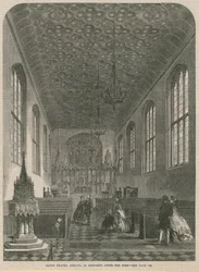 Savoy-Kapelle, Strand, nach der Restaurierung nach dem Brand