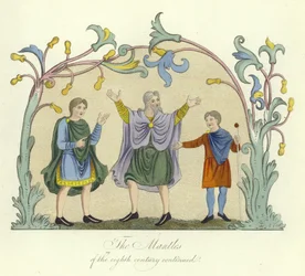 Sächsische Mäntel des 8. Jahrhunderts