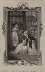 Szene aus Die Geschichte von Sir Charles Grandison, von Samuel Richardson