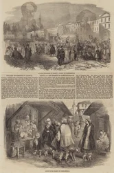 Szenen in Konstantinopel (Gravur)