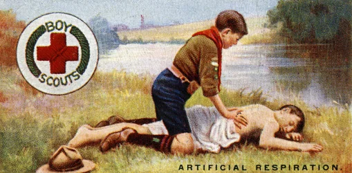 Pfadfinder Erste-Hilfe-Abzeichen, 1929