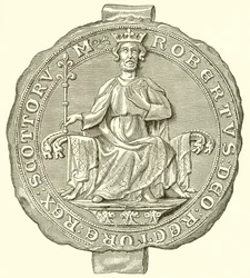 Siegel von Robert Bruce, König der Schotten