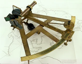 Sextant, Englisch (Messing)