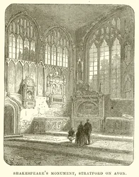 Shakespeares Denkmal, Stratford-upon-Avon