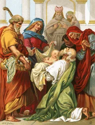 Simeon im Tempel