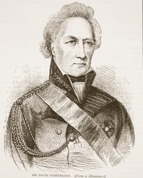 Sir David Ochterlony, Illustration aus Cassells Illustrierter Geschichte Indiens von James Grant, veröffentlicht 1879