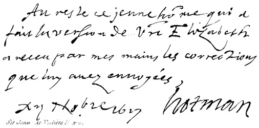 Sir Jean de Villiers Hotman