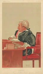 Sir Roland Vaughan Williams, Der Mandarin, 13. Dezember 1890, Vanity Fair Karikatur