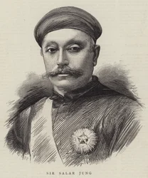 Sir Salar Jung (Gravur)