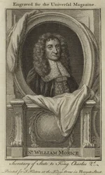 Sir William Morice, Staatssekretär von König Charles II.