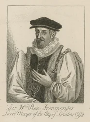 Sir William Roe, Ironmonger, Lord Mayor von London im Jahr 1592
