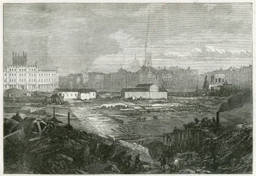 Standort der neuen Gerichtsgebäude