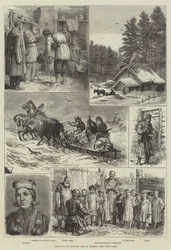 Skizzen des Volkslebens in Russland
