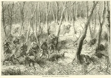Gefecht im Wald vor Paris, Oktober 1870