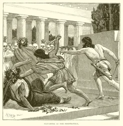 Schlachtung der Peisistratiden