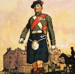 Soldat der Black Watch