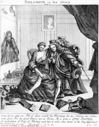 Salomo in seiner Herrlichkeit, um 1738