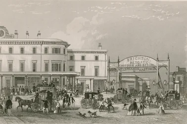 Bahnhof der South Eastern Railway, London Bridge