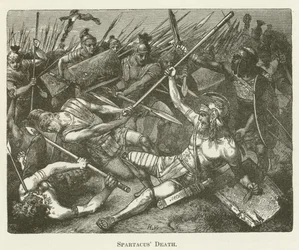 Tod des Spartacus